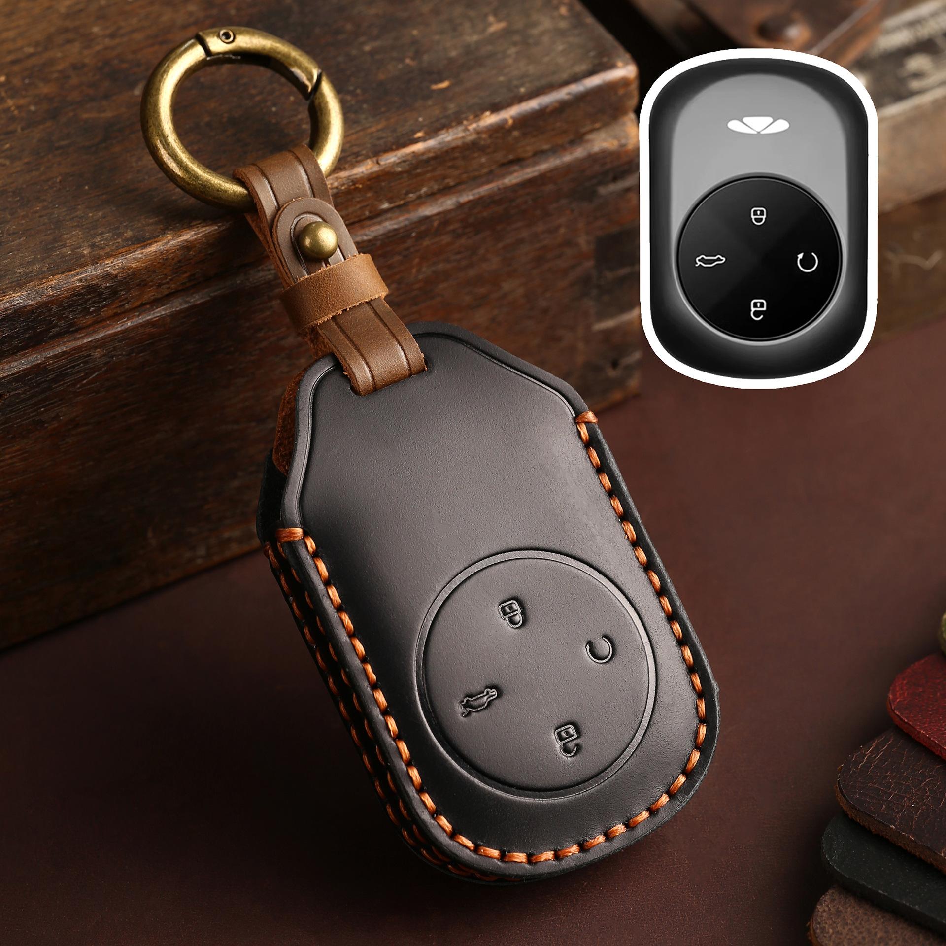 

Подходит для комплекта ключей Chery Fengyun T10 2024 Fengyun T9 специальный корпус для модификации ключа автомобиля с всесторонней застежкой чёрный