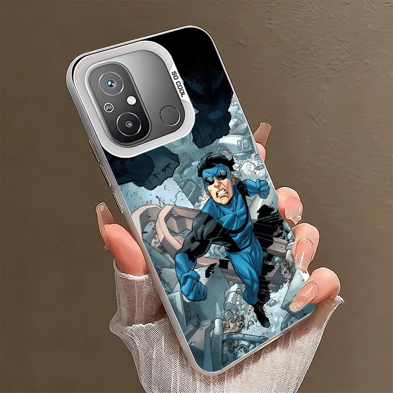 I-Invincible Anime Shockproof Phone Case for Xiaomi Poco X7 X6 X5 X3 Pro F7 Ultra M8 Redmi 15C 15 14C 13C 12C 10C 13 12 10