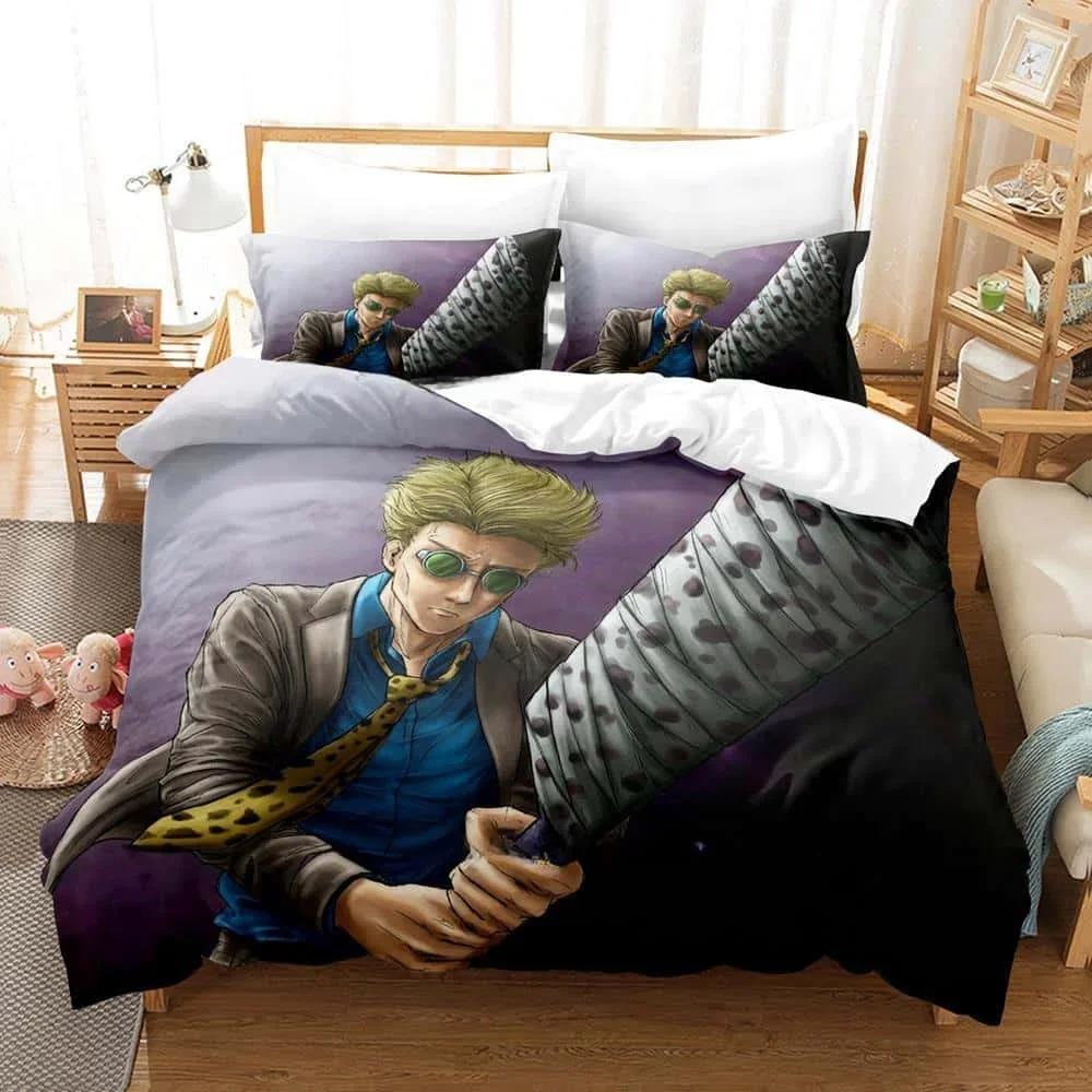 3D Cartoons Jujutsu Kaisen Kento Nanami Bedding Set Single Twin Full Queen King Size Bed Set Adult Kid Bedroom Duvet Cover Sets