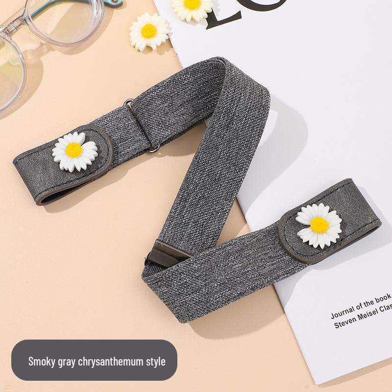 Elastic Adjustable Invisible Waist Belt for Jeans