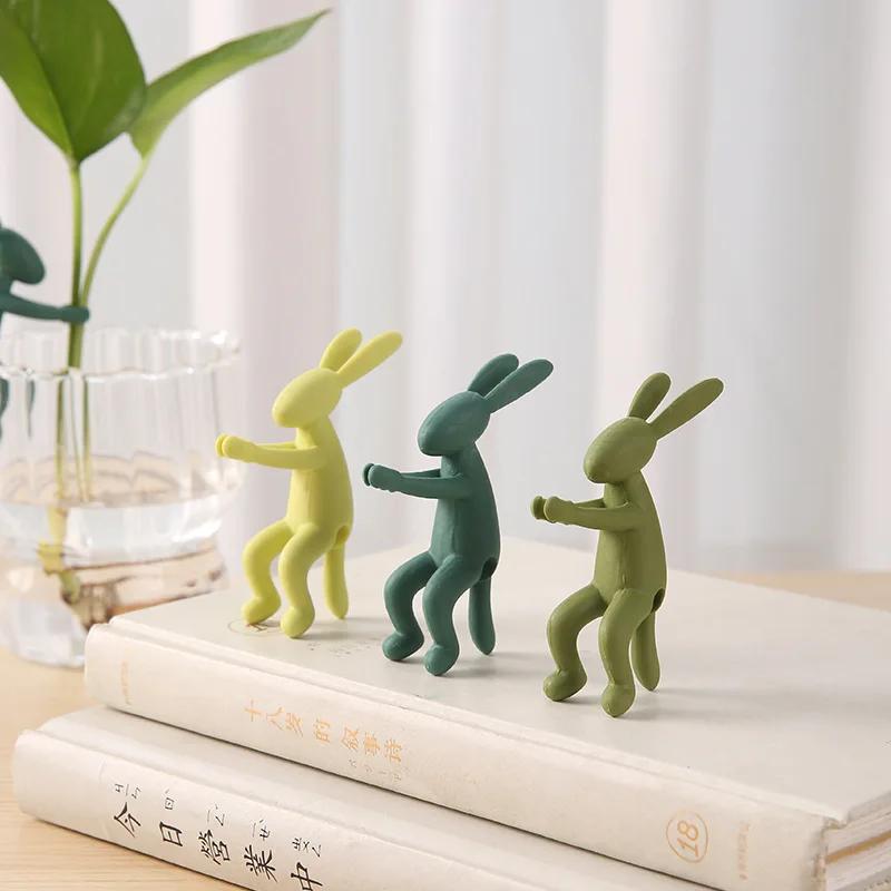 Plant Propagation Buddy Rabbit Shaped Plant Stem Support Plant Cutting Holder for Sprouts Stems and Shoots for Vase Plants