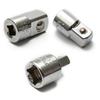 1 4 To 1 2 Inches Socket Adapter Drive Socket Enhanced Functionality Rust-resistant Material Secure Locking Mechanism