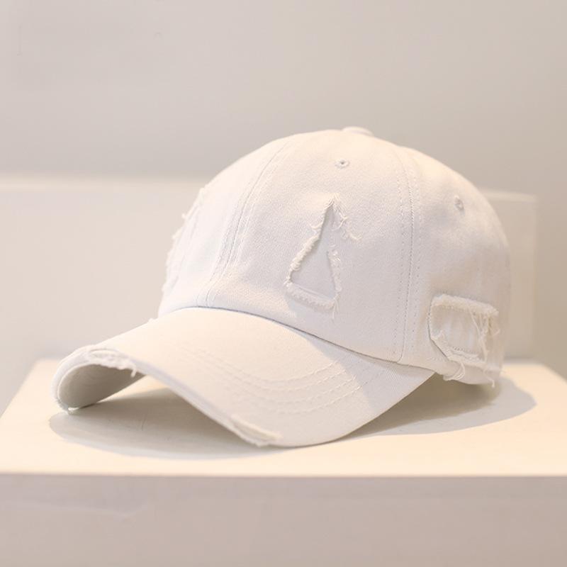 Herren Damen Baseballkappen Hiphop Street Trendige Hüte Used Denim Coole Kpop Schirmmützen