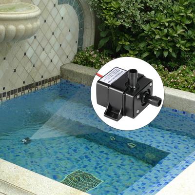 Brushless Pump,   12V 4.2W Aquarium Water Fountain Pump Fish  S Submersible Motor for Pond Swimming Pools Aquarium Hydroponics