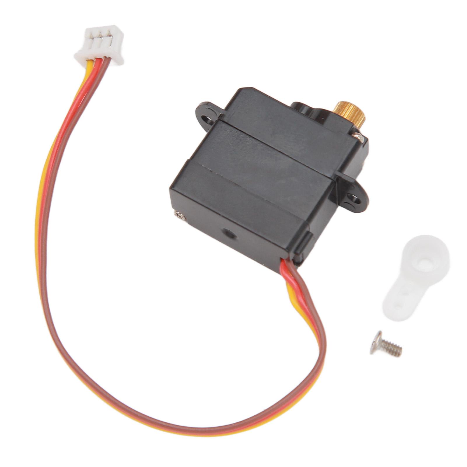 

Сервопривід з металевими шестернями для радіокерованого гелікоптера, чорний пластик і сталь, сервопривід для радіокерованого гелікоптера WLtoys XK K110S K127