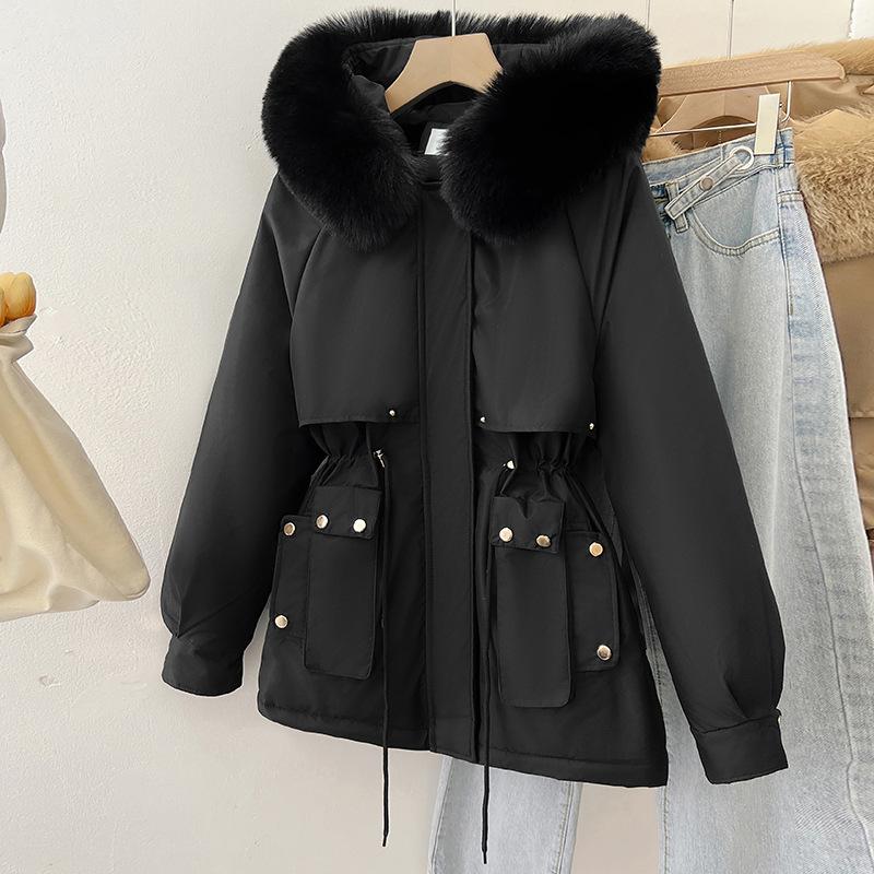 Thickened Pie Overcomes Padded Clothes for Women's Winter New Korean Version of Padded Clothes, Short Hooded Padded Jackets