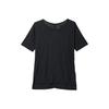 Yoga Short Sleeve T-Shirt Women Tops Black CJ9327-010