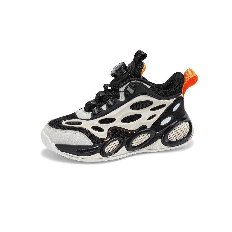 Boys' Breathable Mesh Basketball Shoes - Autumn 2024 New Running Shoes for Primary School Students