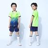 Kids Badminton Table Tennis Uniform Set Boys Girls Sports Training Competition Jersey Custom Print