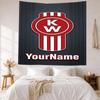Kw Heavy Trucks Custom Your Name Wall Decor Tapestry Art For Pet Memorial Birthdaywedding Party Backdrop Family Gift