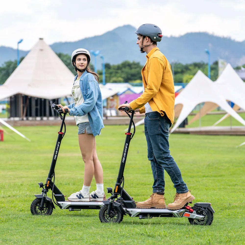Foldable Electric Scooter Kukirin M4 Max, 800W Motor, 48V 18.2Ah Battery, Top Speed 45km/h, Cruising Range 65km, 10-inch Tires+4 Gifts