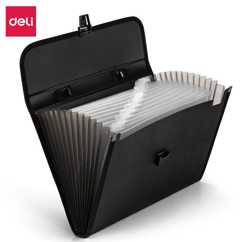 Deli A4 Multi-Layer File Bag