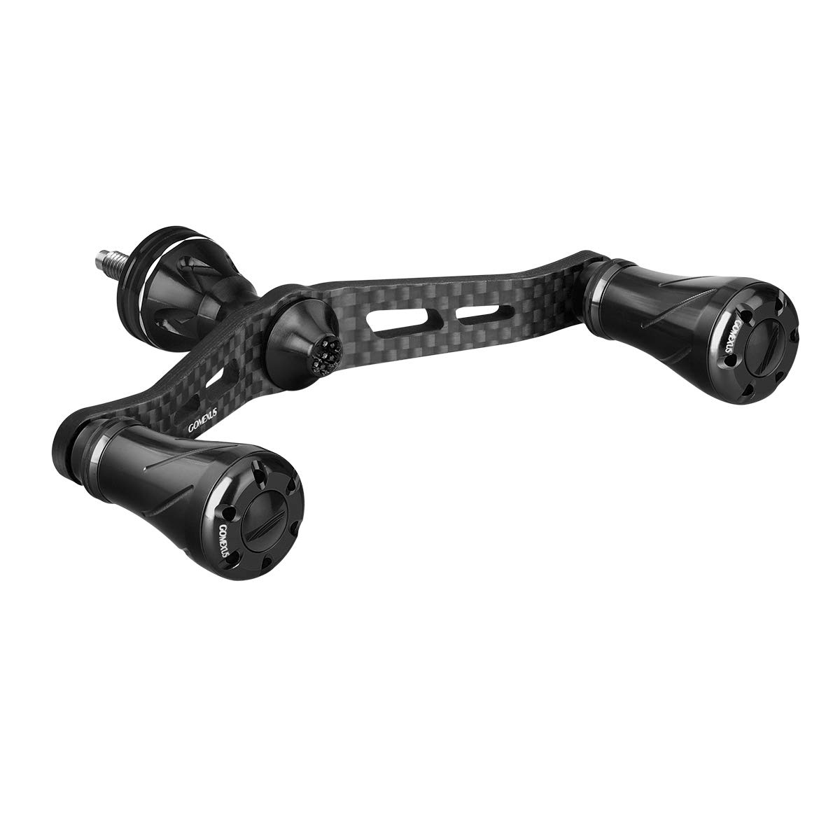 Gomexus FY98 Углепластиковая рукоятка для катушки, совместимая с Shimano, Спиннинговая, Двойная, Для кальмара и Лайт-гейма, (Соаре, Ванфорд,