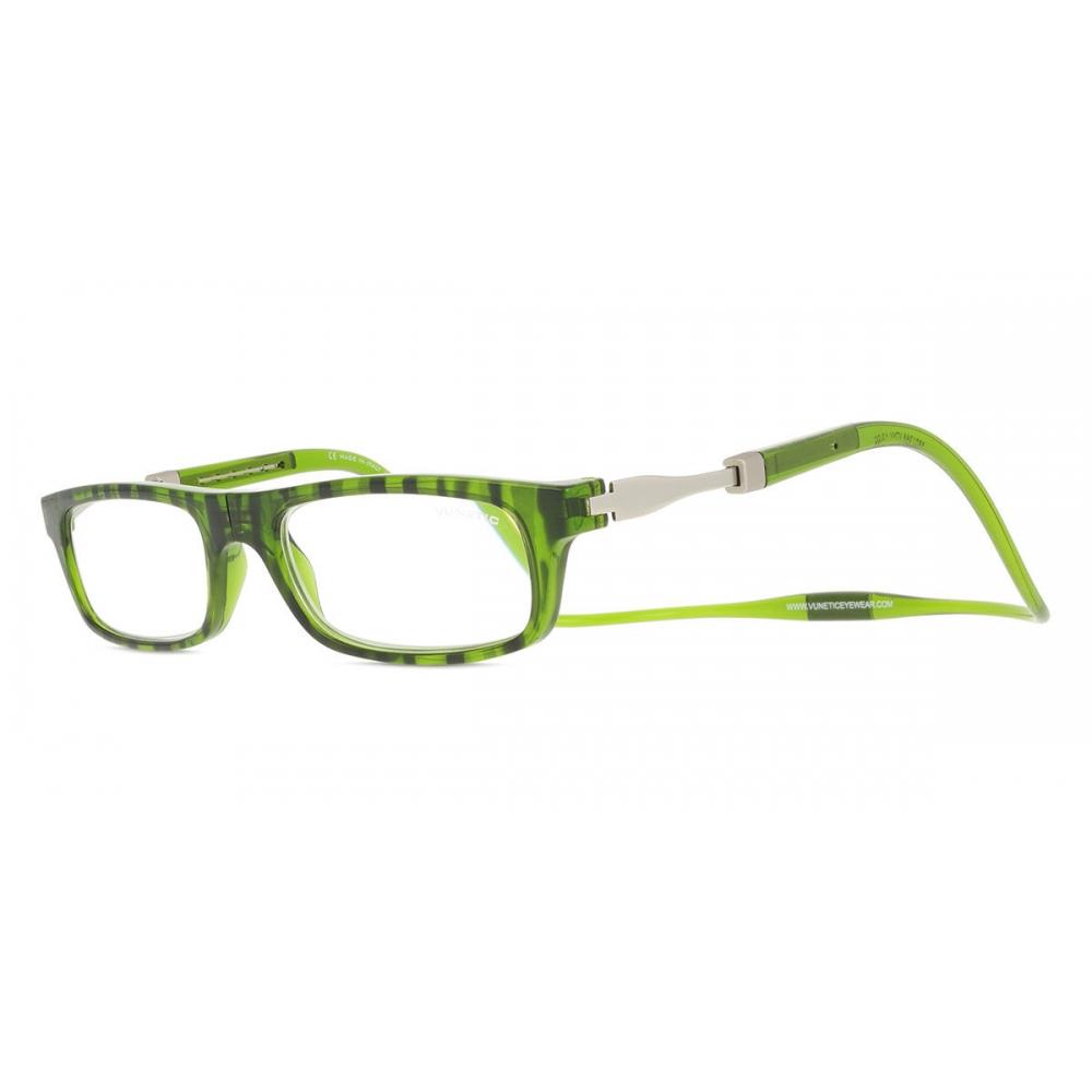 Clic Unisex Vunetic Tenore Green Eyeglasses