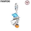 PANPOKI Copper Little Devil Decoration Pendant Bead Charms Authentic Pendant Bracelets Charm Jewellery Party Do It Yourself Trendy Gift