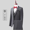Dreiteiliger Anzug im koreanischen Stil für Herren, Slim Fit - Business-, Freizeit-, Hochzeits- oder Arbeitskleidung für Trauzeugen.