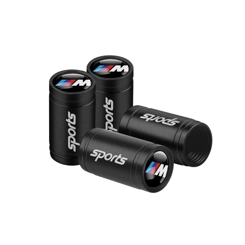 Auto Emblem Wheel Tire Valve Cover Dust Cover For BMW E46 E90 E60 F10 F30 E39 E36 F20 E87 G30 E92 E91 X5 M E90 Car Accessories