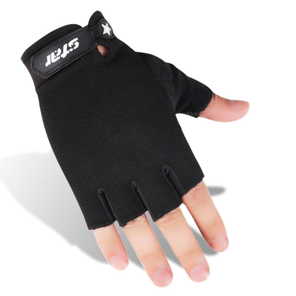 Children's half-finger riding gloves Spring and summer sports men's and women's outdoor tactical fitness roller skating breath Practical Use