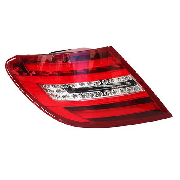 

Красный задний фонарь из АБС-пластика для Mercedes-Benz C, левая сторона None