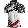 2026 Men's Fashion Short Sleeve Flip Collar Casual Polo Shirt 3D Printed