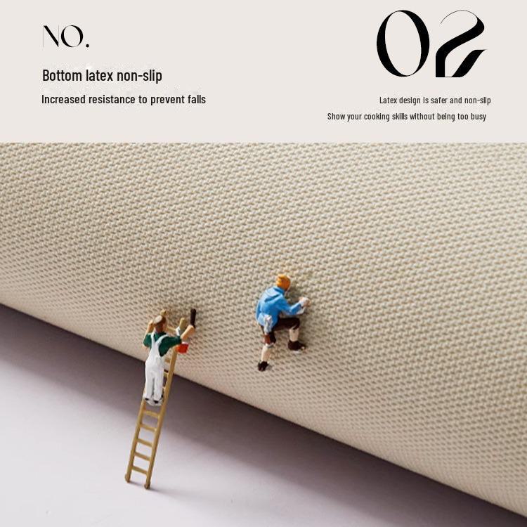 Rutschfeste Wasserdichte Waschbare Küchenbodenmatten - Schmutzabweisende PVC-Fußmatten für den Haushaltsgebrauch