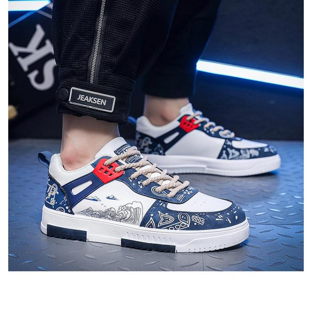 Men's Fashion Breathable Casual Shoes Students Running Sports Sneakers Male Comfortable Gym Outdoor Shoes