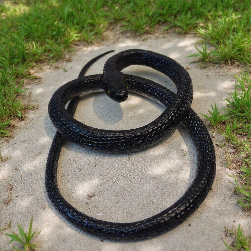 Elastic Silicone Fake Snake Decoration Toy
