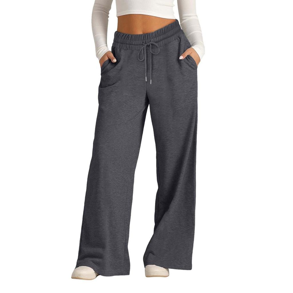 Women's High Waisted Wide Leg Sweatpants Casual Yoga Jogger Pants