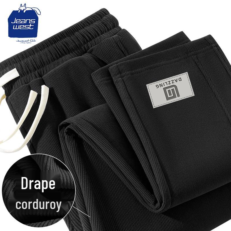 

Мужские вельветовые брюки прямого кроя Jeanswest Club 2025 для повседневной носки 3XL