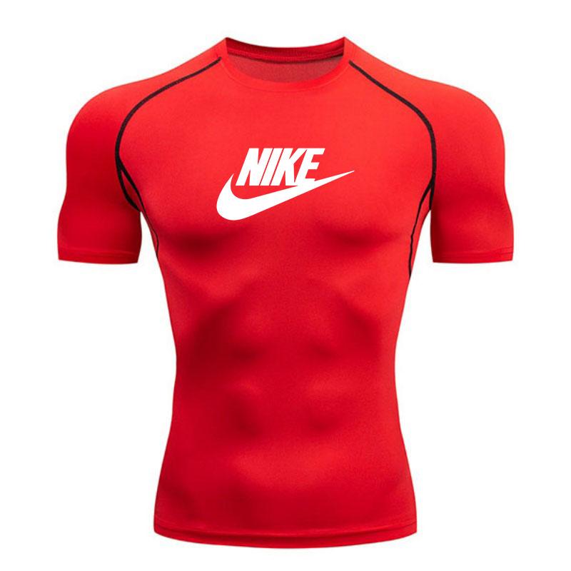 Men's Quick Dry Compression Athletic T-shirt Breathable Stre