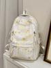 Schoolbag Japanese Ins Rendering Versatile Star Girl Backpack Cute Junior High School Student School Bag Large Capacity Backpack