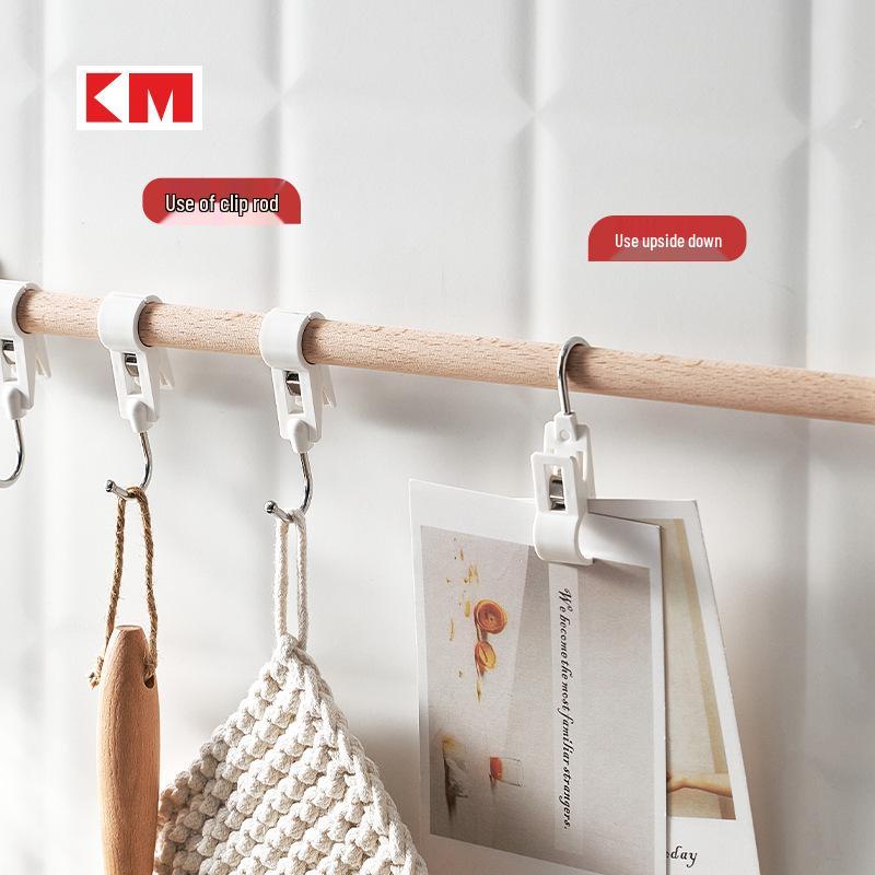 Versatile Household Clip Hook for Kitchen & Bathroom