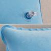 Inflatable Pillow Leak-proof Ultralight Portable Travel Flocked Surface Sleeping Cushion Outdoor Camping Hiking Beach Rectangle Air Pillow