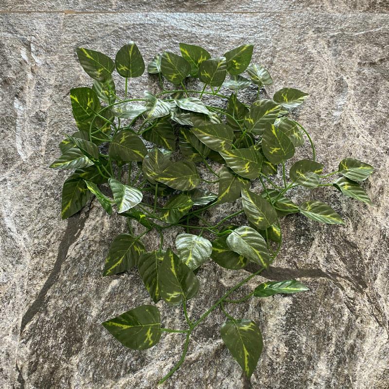 Artificial Green Vine Wall Hanging With Silk Screen Fabric For Home Decor And Office Space