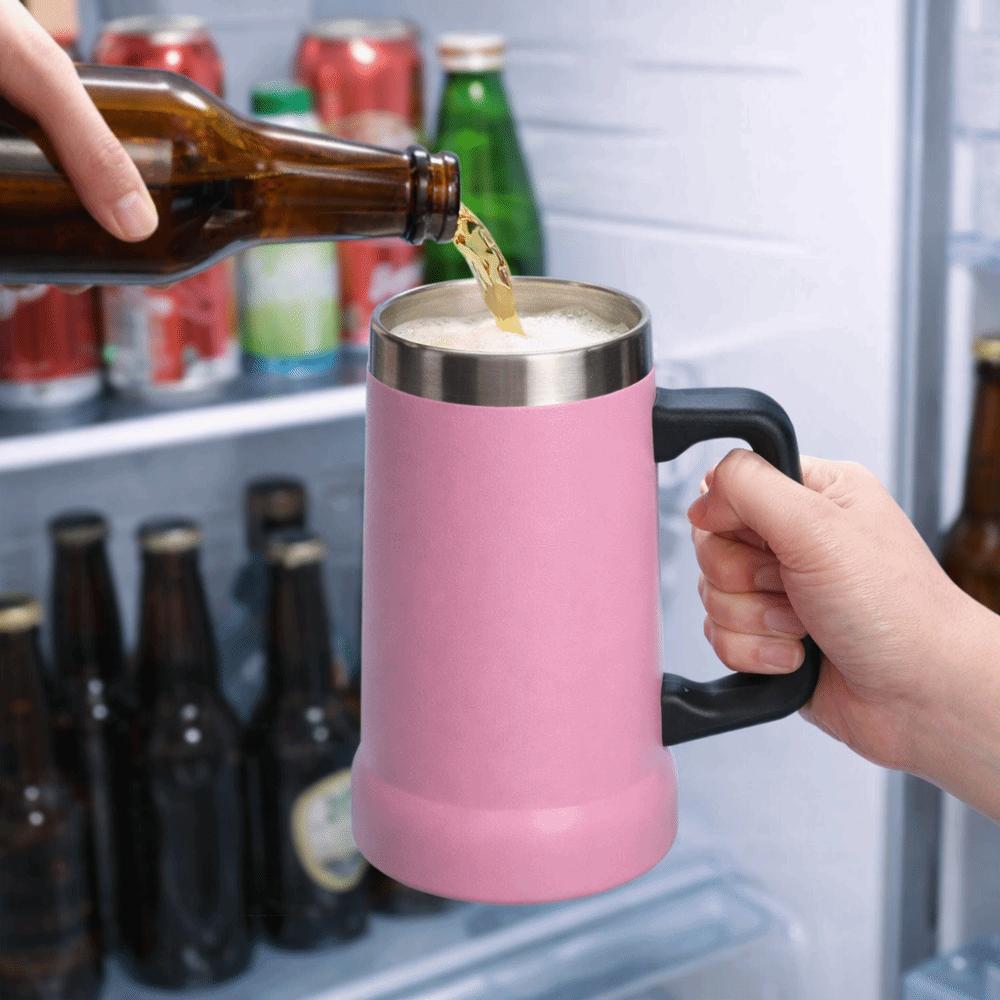 Big Capacity Coffee Tumbler Stainless Steel Insulated Beverage Cup Thermal Drink Mug Summer