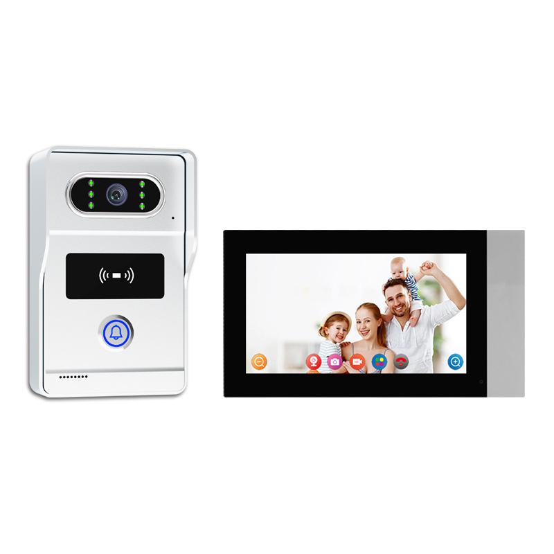 

Graffiti Smart WiFi Video Doorbell with Mobile App and Card Swiping Unlock Standard