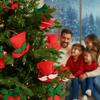 Small Christmas Decoration Gift Box Christmas Tree Decoration Mini Christmas Gift Pack  Home Decor