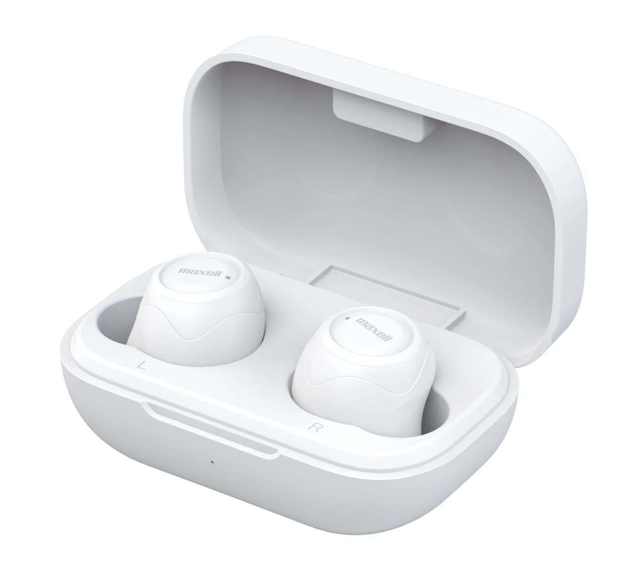 

Maxell MXH-BTW300WH Bluetooth-enabled True Wireless In-Ear Headphones, White
