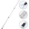 DOITOOL Closet Reacher Pole Telescoping Garment Pole Clothing Hanger Shepherds Hook Closet Pole with Utility Hook Long Reach Stick for Closet Shelf