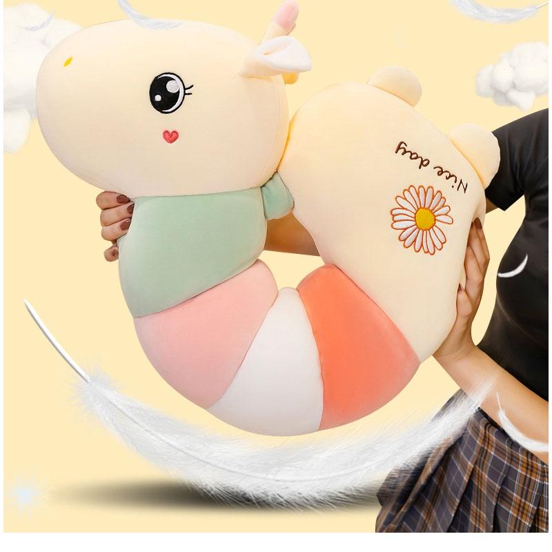 Cute Giraffe Plush Toy For Girls Long Neck Pillow Soft And Cuddly Stuffed Animal