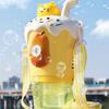 Children Bubble Machine Milk Tea Cup Shape Musical Electric Lighted Automatic Bubble Machine Toy Type 2