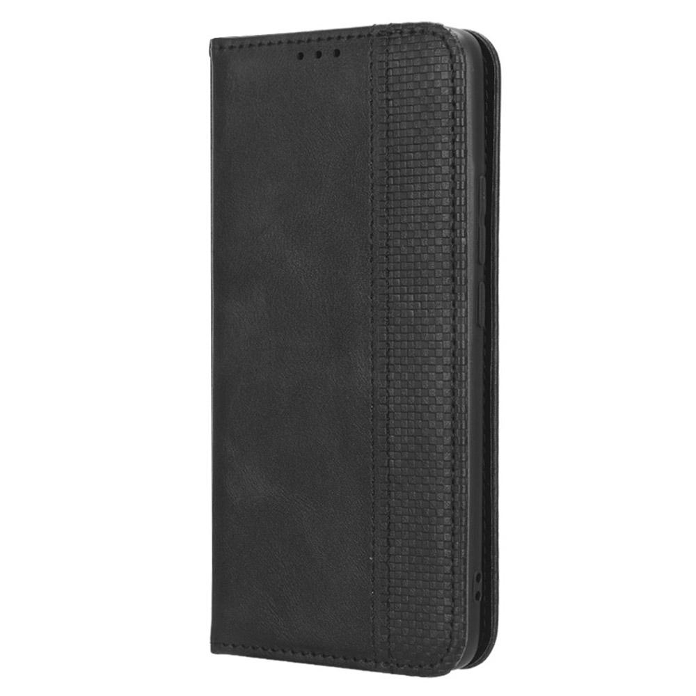 Handyhülle für Xiaomi Poco F5 Pro 5G/Redmi K60 Pro 5G/K60 5G/K60 Champion Edition Retro-Textur Ständer PU-Leder Handy-Wallet-Hülle