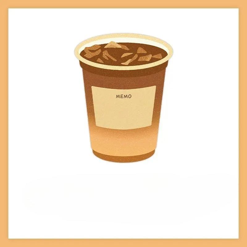 

30 Pcs Card Lover Coffee Bread Series Writing Paper Memory Toast Latte Notes Messages Memo Pads Scrapbooking Journaling