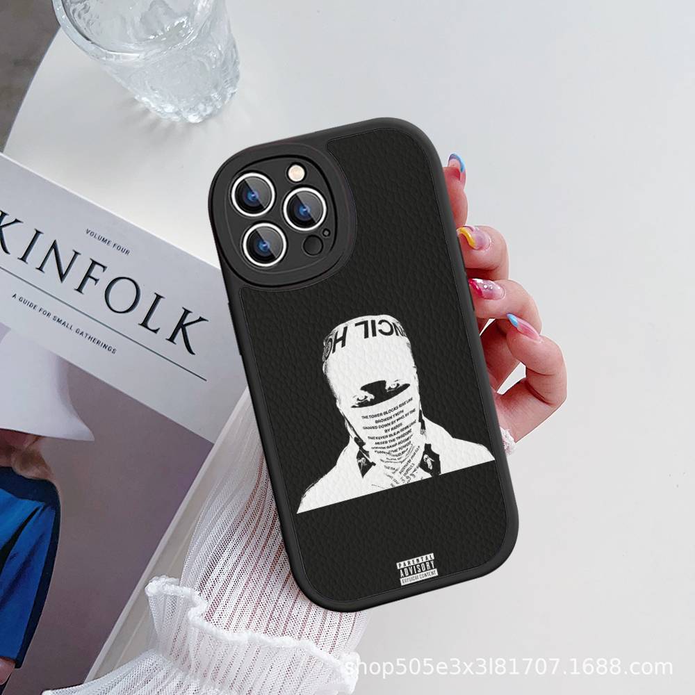 Singer E-EsDeeKid For IPhone 16 15 14 13 12 11 Pro Max Plus Leather Phone Cover