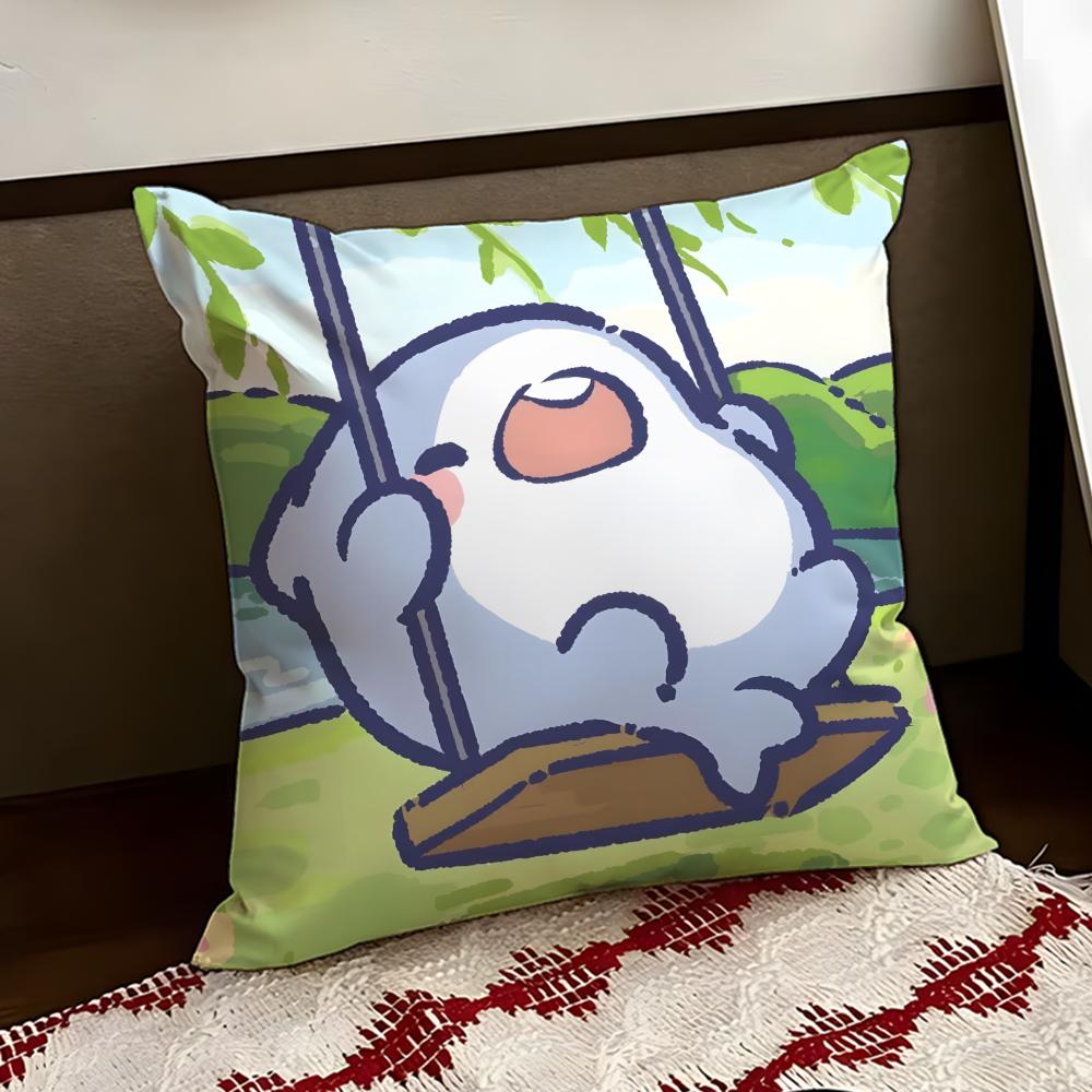 FFat SShark Cushion Cover Reversible Soft Durable Pillow Cover Home  Car MultiScene Use for Daily Comfort