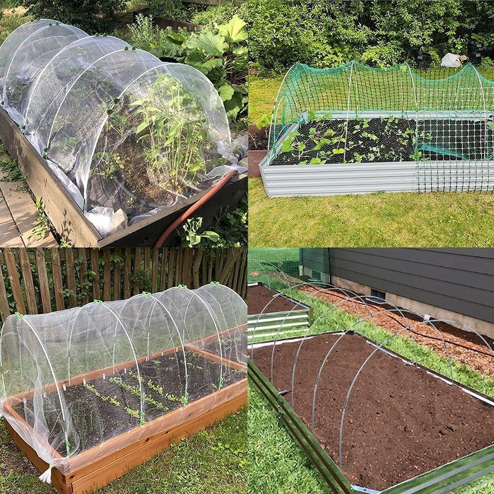 Plant Tunnel Arches Tunnel Arch for Raised Bed Greenhouse Tyres for Raised Bed