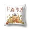 Thanksgiving Pillowcase Blessing Maple Leaf Pumpkin Sofa Cushion Cover Office Home Living Room Pillowcase