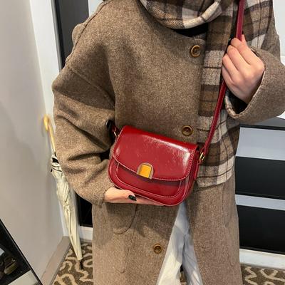 Women's Bag Niche High-end Retro Bag 2025 New Simple Small Square Bag Versatile Shoulder Messenger Bag
