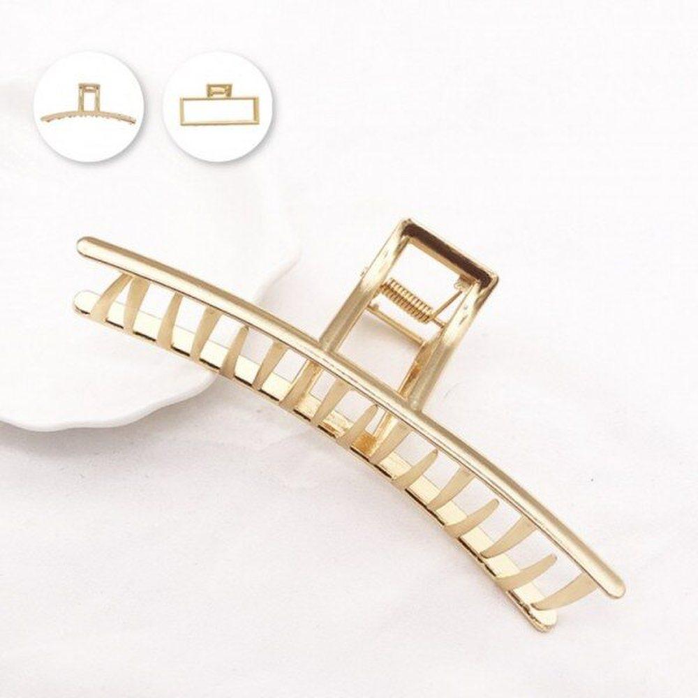 

Mno square metal hairpin straight medium length hair updo hair clip straight