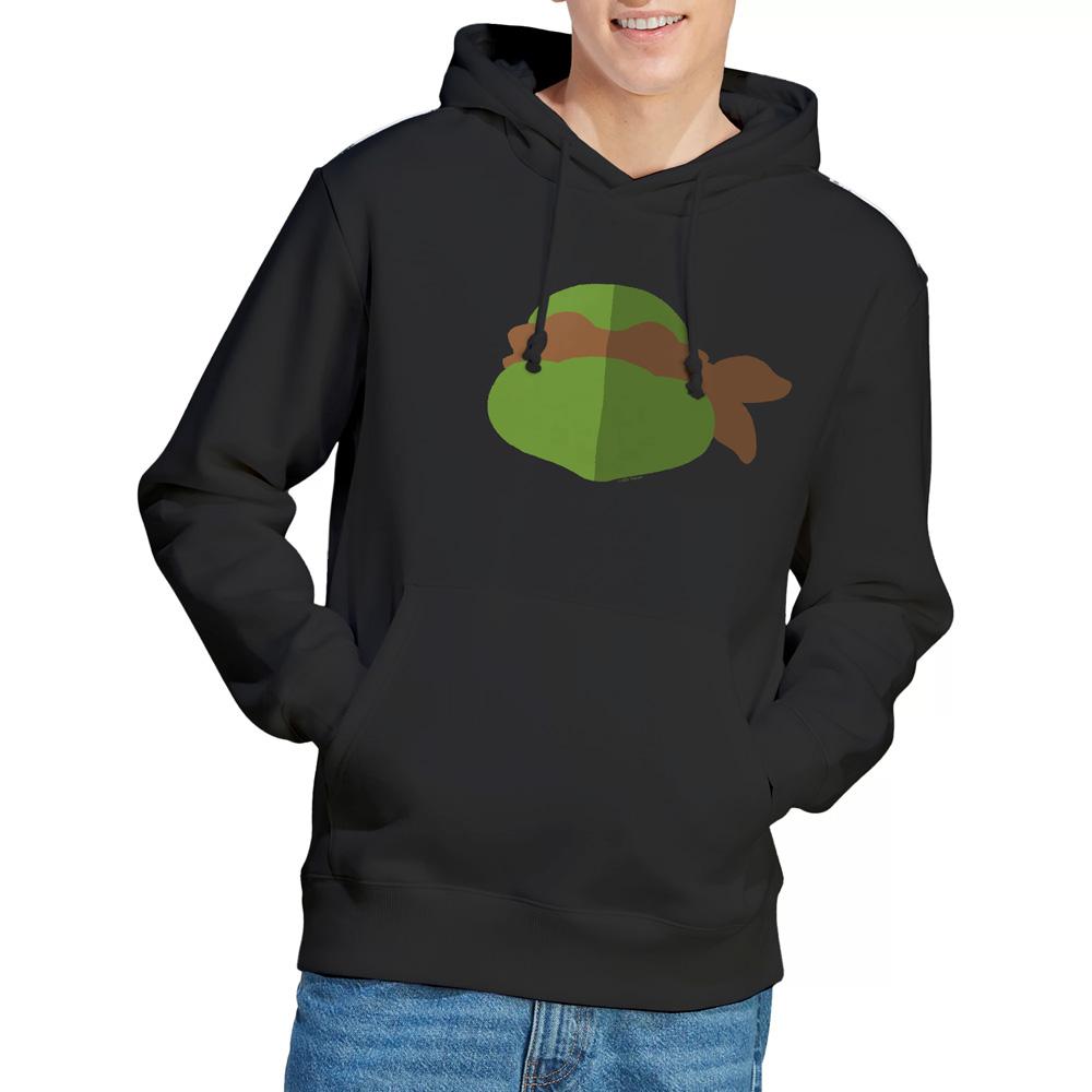 Teenage Mutant Ninja Turtles Mens Michelangelo Face Hoodie